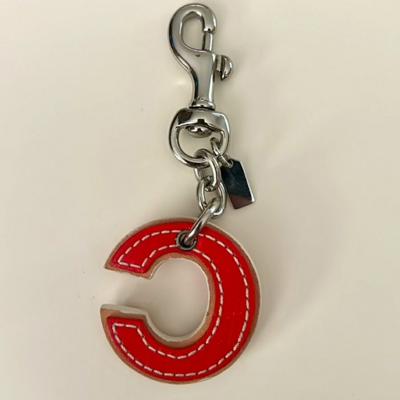 Coach Leather “C” charm - Picture 2 of 2